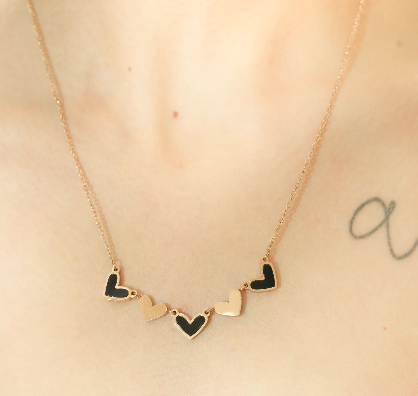 CKLAKART's Heart Pendant with Miniature Hearts