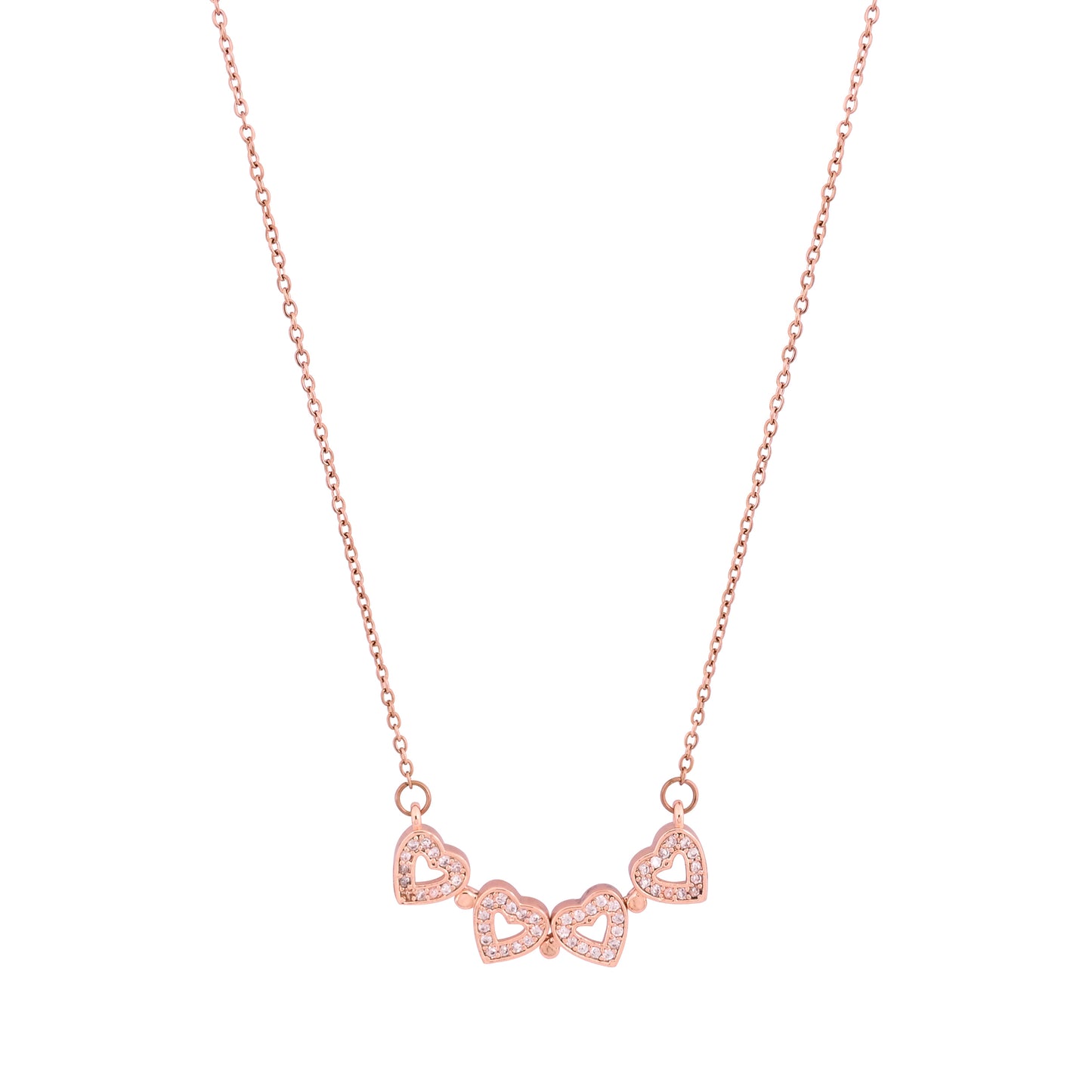CKLAKART's Magnetic Love Necklace Heart Shaped