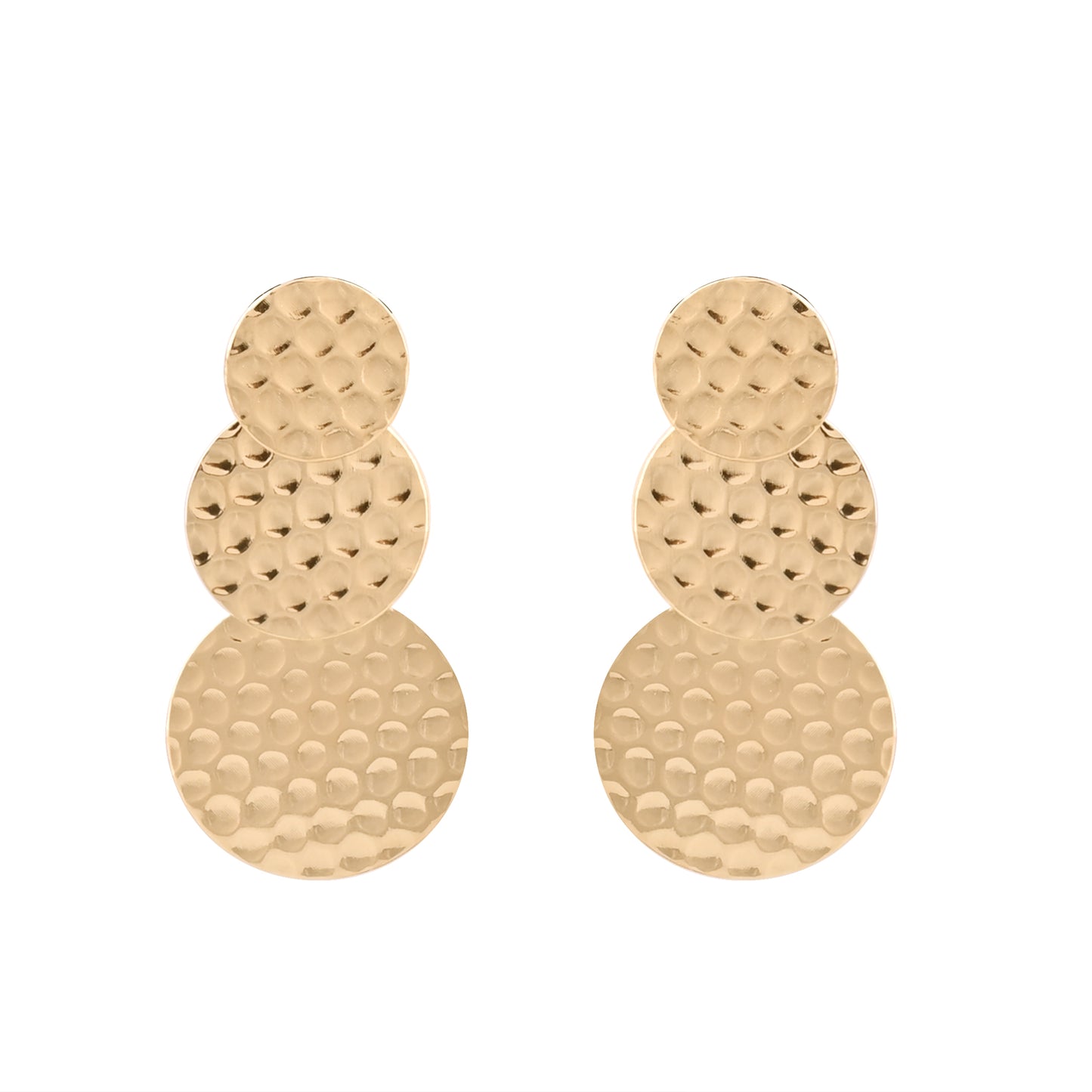 CKLAKART's Chic Geometry Trendy Drop Earrings with a Modern circular drops
