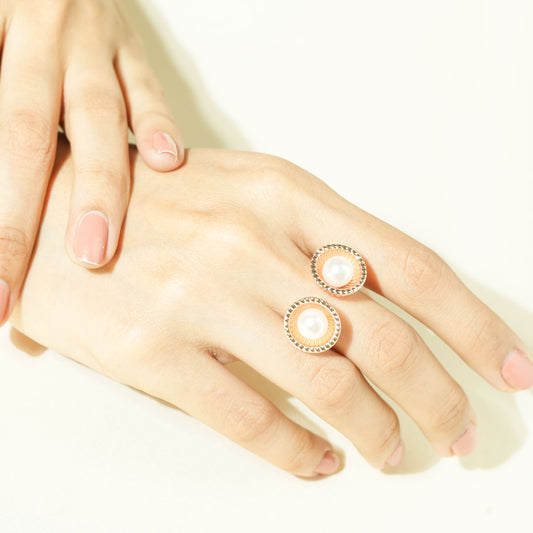 CKLAKART's Modish Ring with Pearl