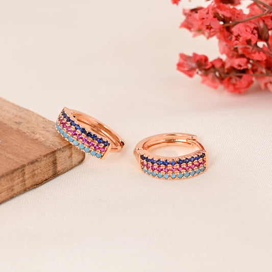 CKLAKART's Small Hoops with Burst of Colors