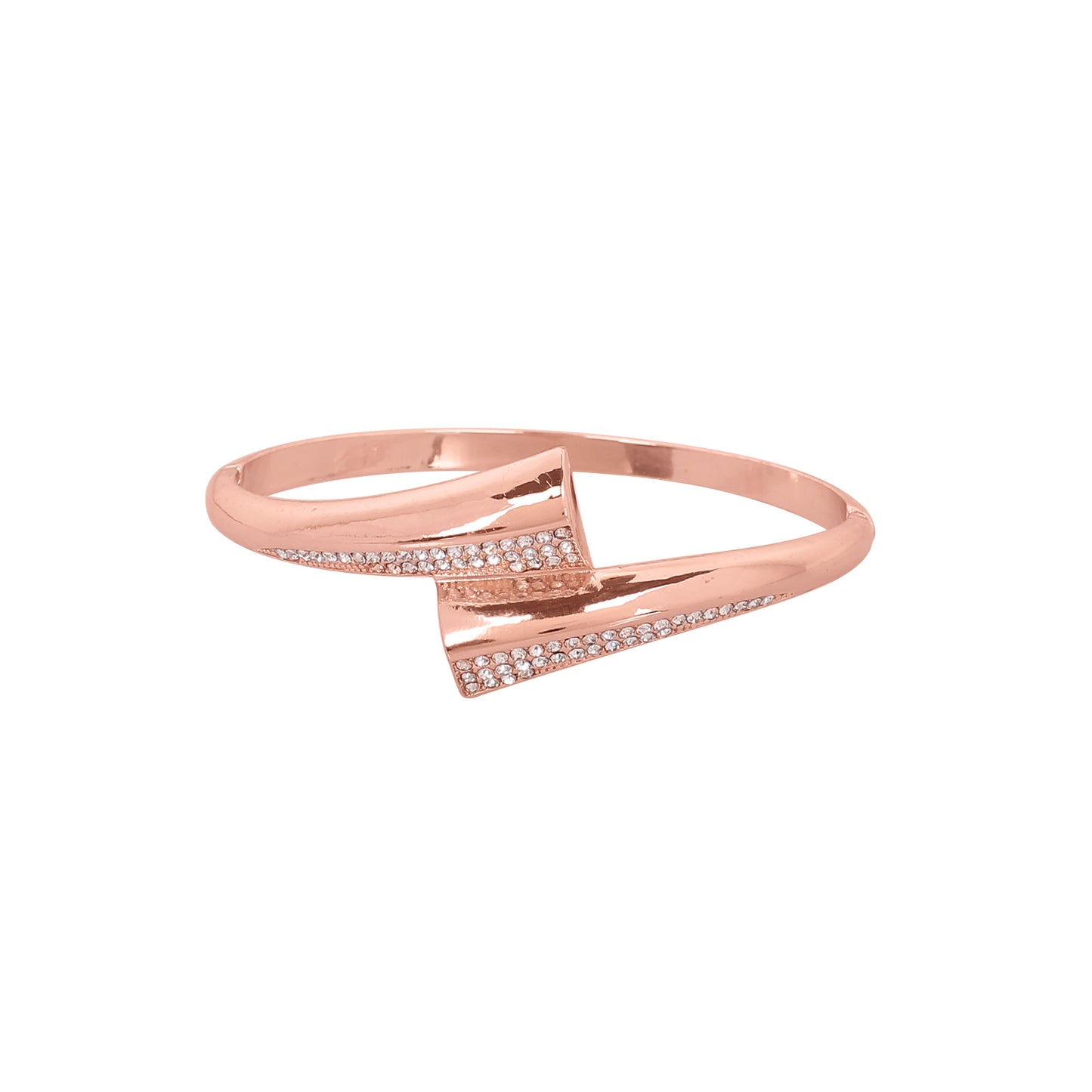 CKLAKART's Rose Gold Toned Cocktail Bracelet