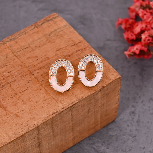 CKLAKART's Graceful Curves Oval Earrings for a Chic Finish