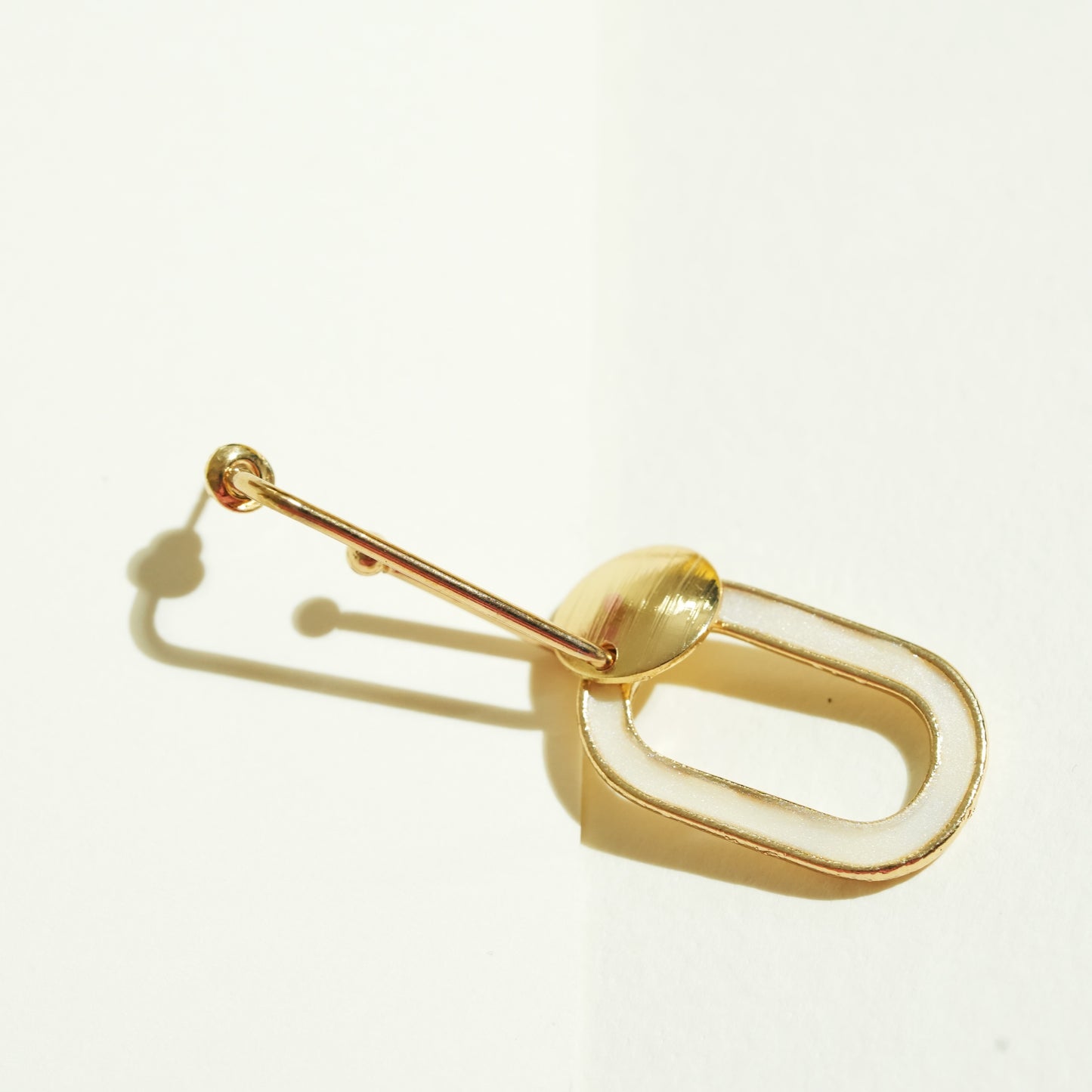 CKLAKART's Gold-Toned Geometric Hoops Earrings